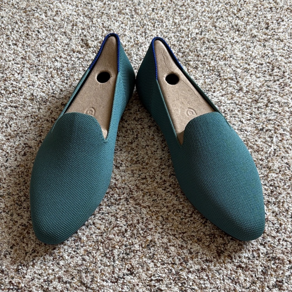 Rothy's Teal Women's The Almond Loafer